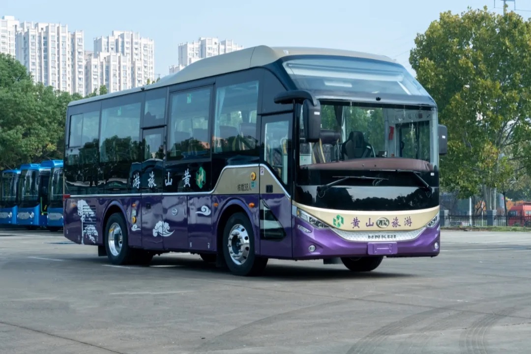 pure electric sightseeing bus