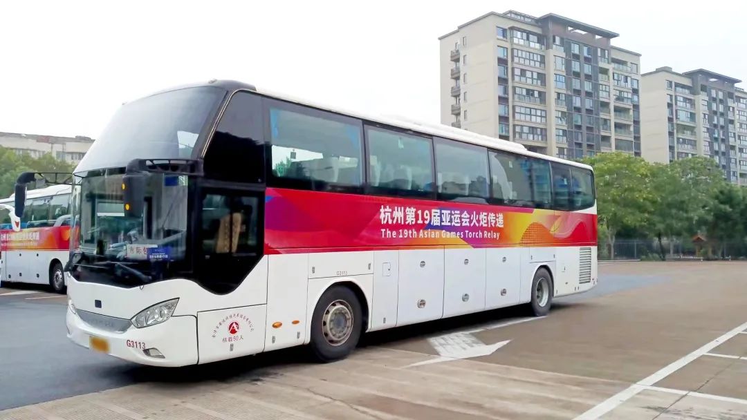 حافلات Ankai تخدم دورة الألعاب الآسيوية التاسعة عشرة في مدينة هانغتشو