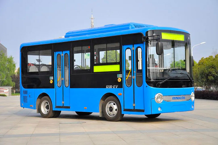 تصل 41 وحدة من الحافلات الصغيرة Ankai G6 الكهربائية إلى قوانغتشو للتشغيل