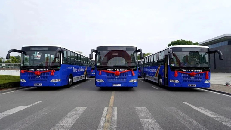120 وحدة من حافلات Ankai تصل إلى الكونغو كينشاسا للعمل