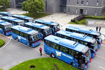 إنكاي إلكتريك A6 لتدريب مدربي السفر لتحديث شبكة النقل العام بين المناطق الحضرية والريفية في لايبين