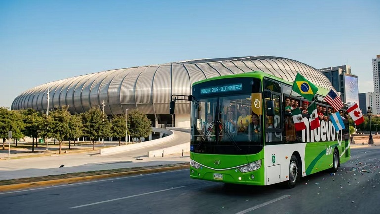 براعة حرفية رفيعة، تحمي الحدث – Ankai C9 تتولى بنجاح مهام النقل المكوكية في موقع Monterrey Venue لكأس العالم 2026 FIFA World Cup